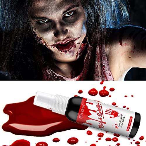 Valleylux Halloween Blood Splatter Washable Fake Blood Spray 60ml