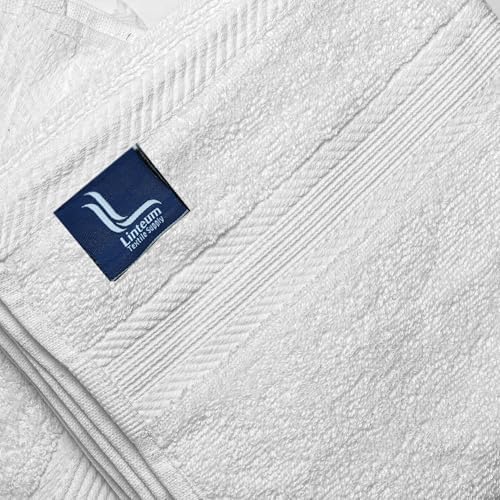 Linteum Luxury Hair Towels 100 Cotton 20x40 Inches Pack of 6