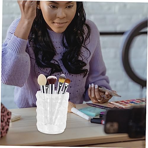 1pc Pattern Makeup Brush Organizer Storage Box for Cosmetics