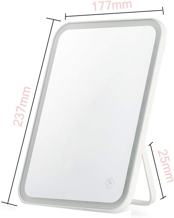 CHICKEN Rechargeable Touch Dimming Makeup Mirror