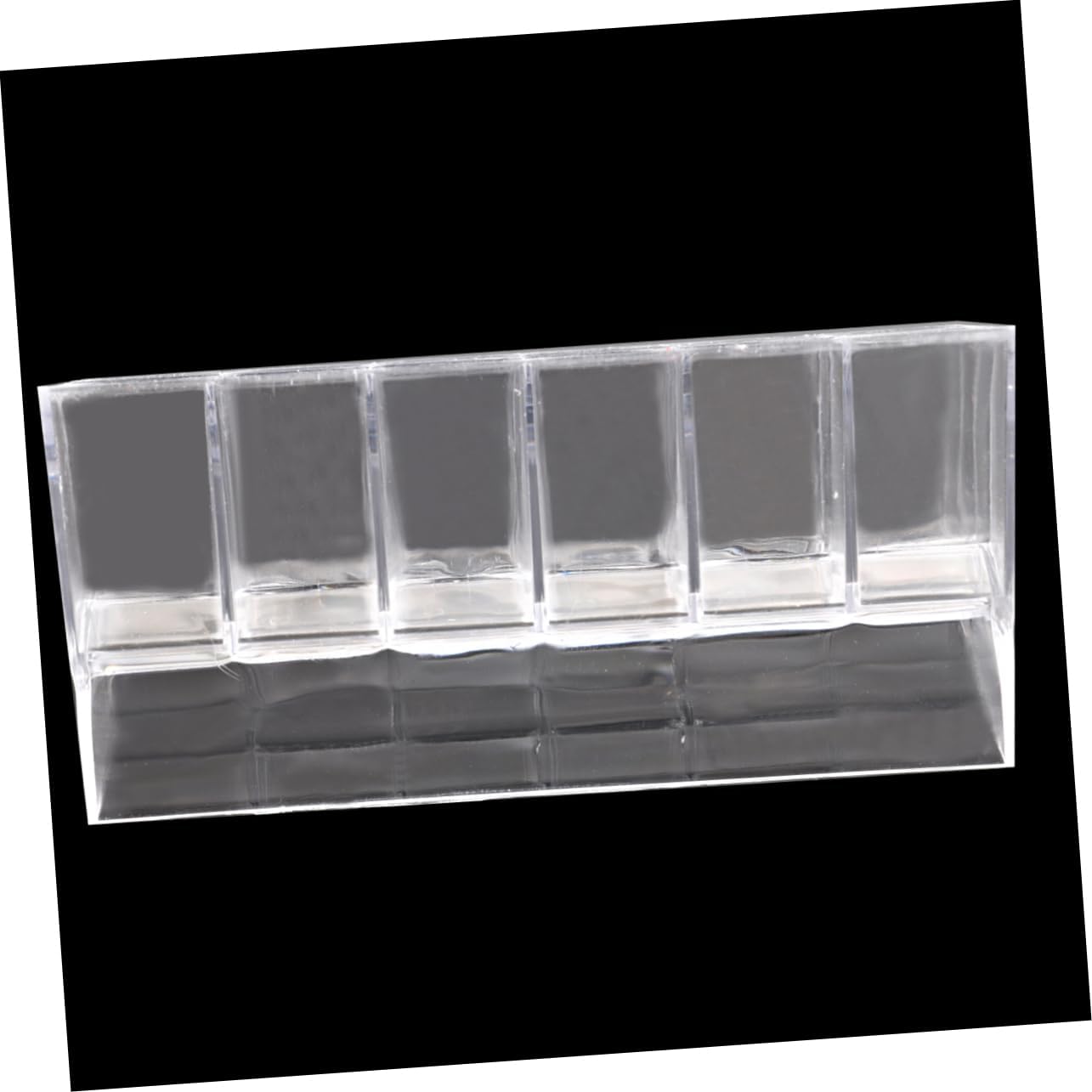 LIFKOME Clear Acrylic Lipstick Display Rack with 24 Compartments