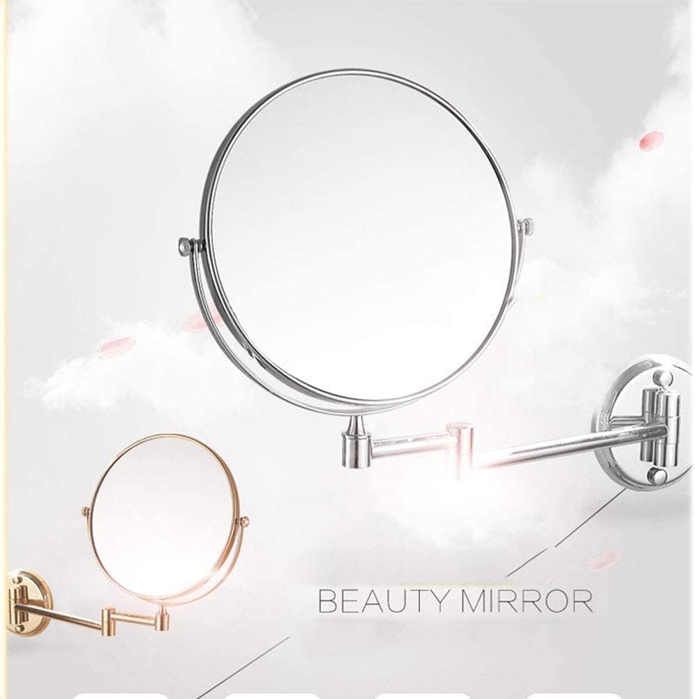 LCARY Wall Mounted Makeup Mirror with 3X Magnification