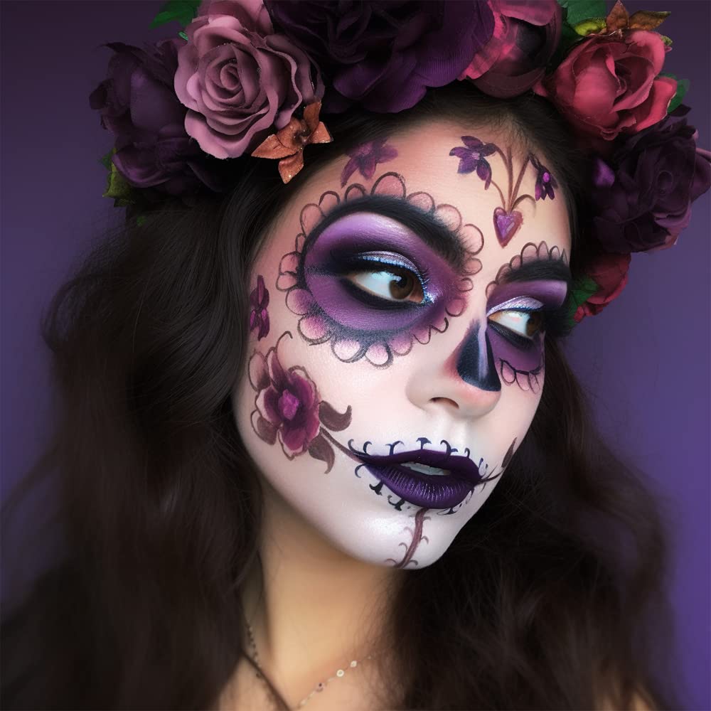 BOBISUKA Purple Body Paint Stick for Sports and Halloween