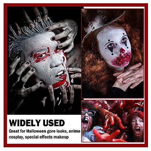 QIUFSSE Fake Blood Makeup Spray for Halloween SFX Cosplay