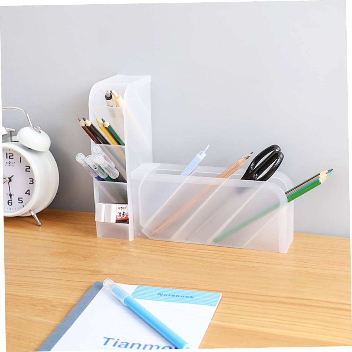 SEWACC Toiletry Makeup Container Multi Compartment Cosmetic Case