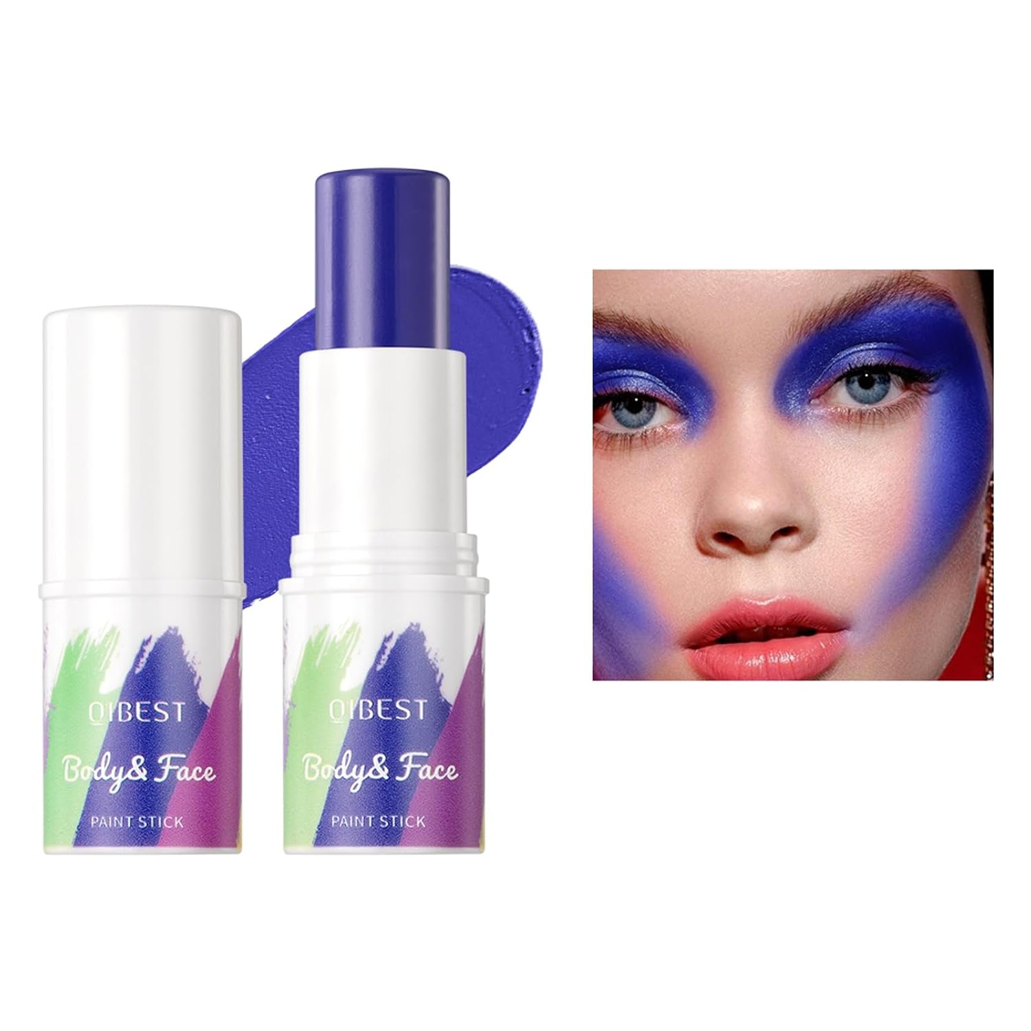 Jolilab 8-Color Body Face Paint Stick Set