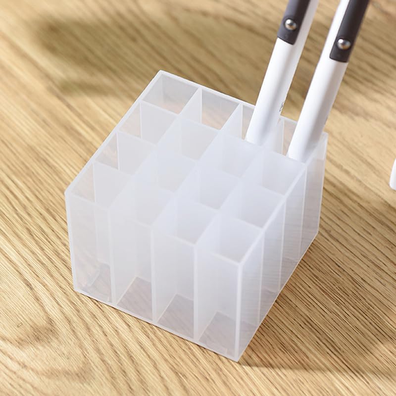 Plastic Nail Art Tool Organizer with 30 Grid Storage