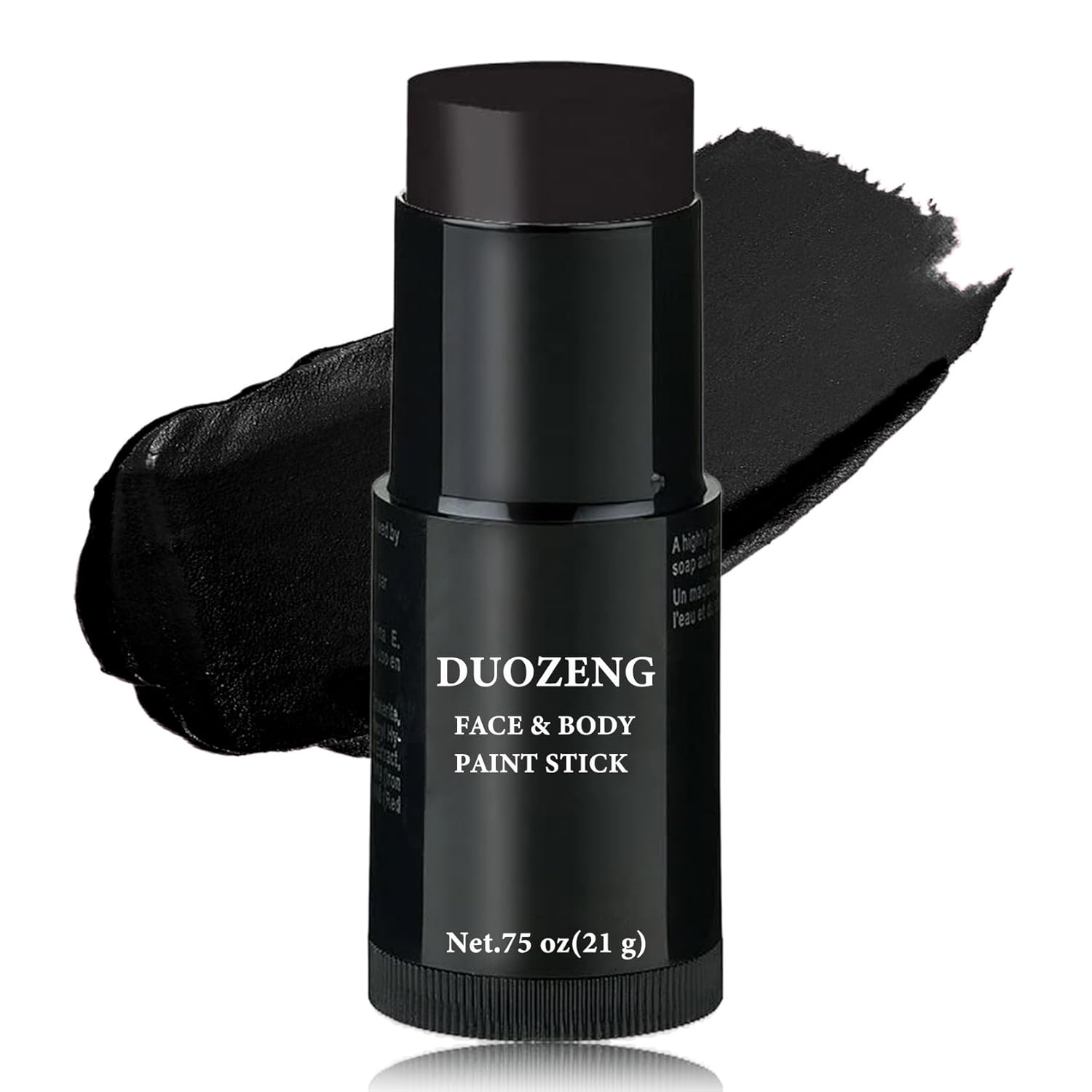 DuoZeng Black Face Body Paint Stick for Sports Halloween Cosplay