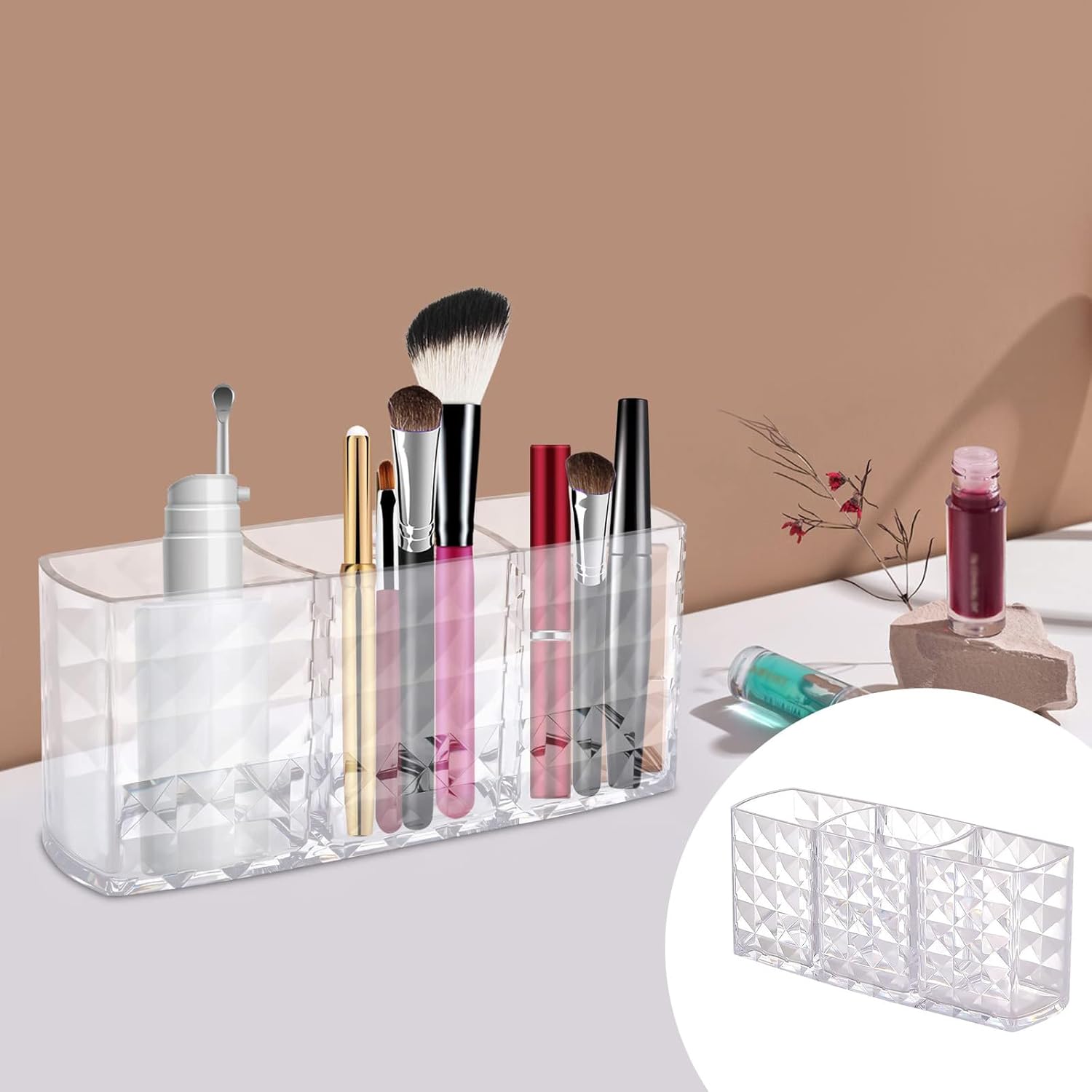 Makeup Bag Organizer for Drawer and Vanity 2024