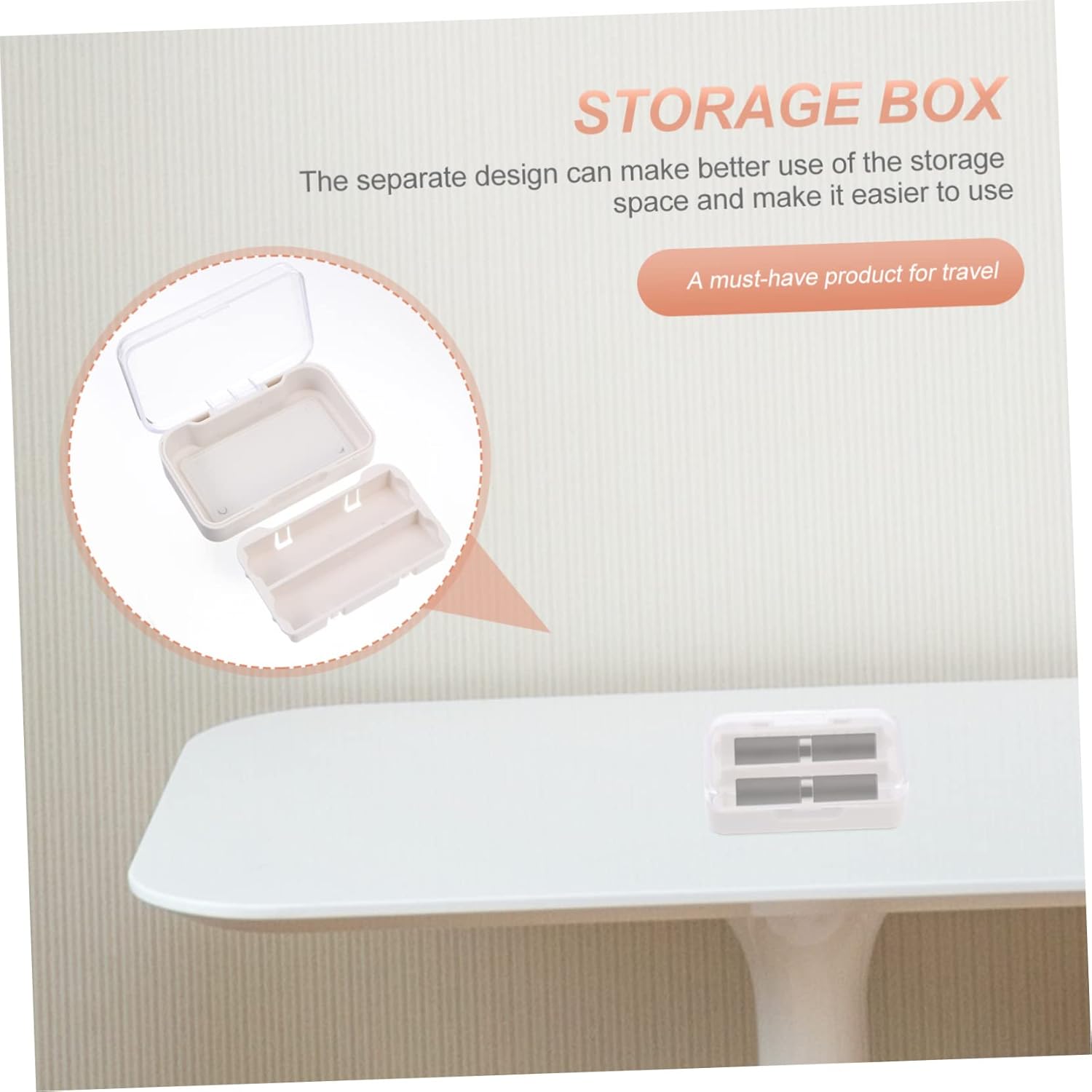 Gogogmee 7-Section Plastic Makeup Organizer with Mirror 1