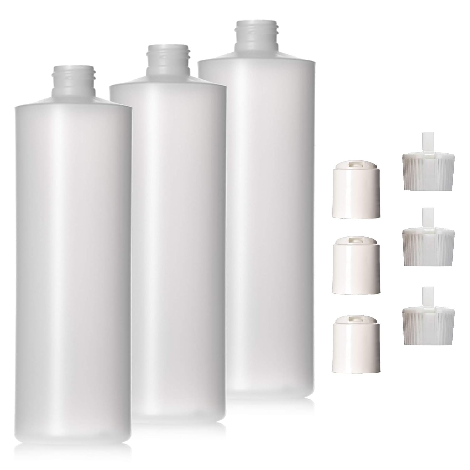 Aromine 8oz HDPE Squeeze Bottles 3 Pack