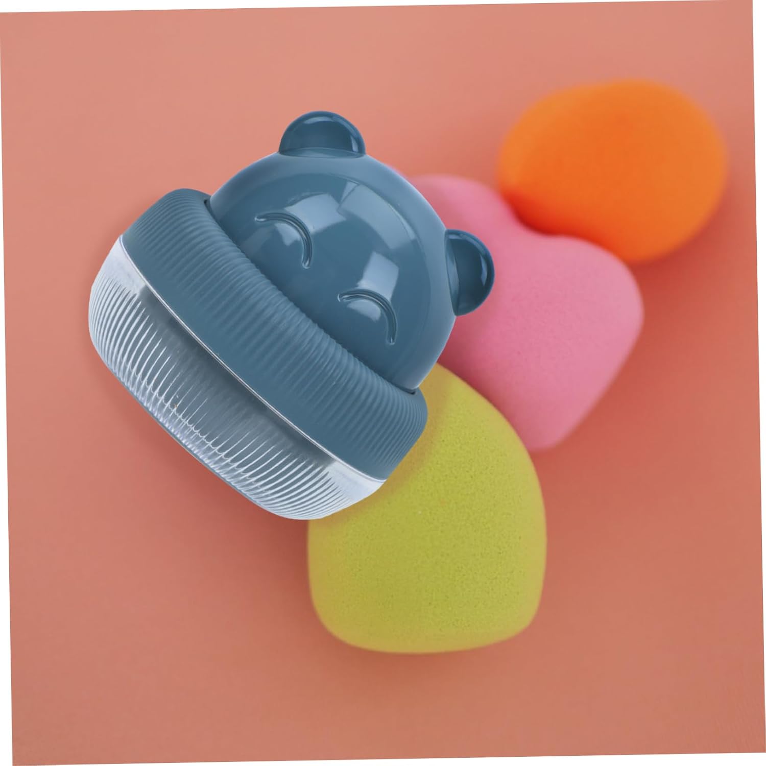 WRITWAA Cosmetic Sponge Case Holder Blue
