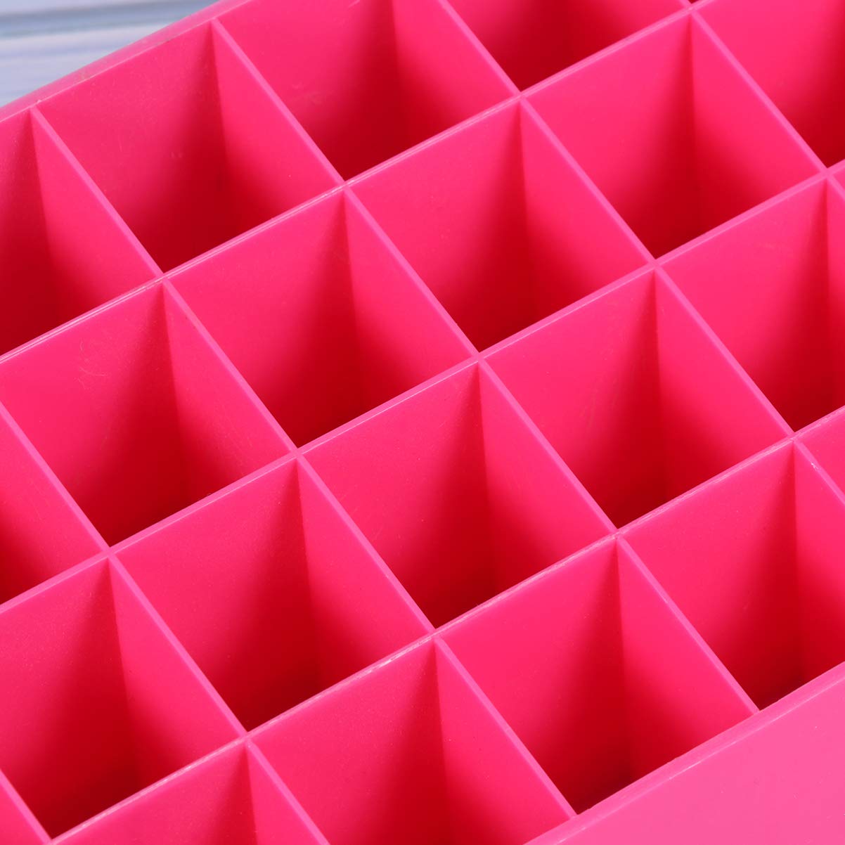 Claret Lipstick Holder 36 Slots Cosmetic Organizer