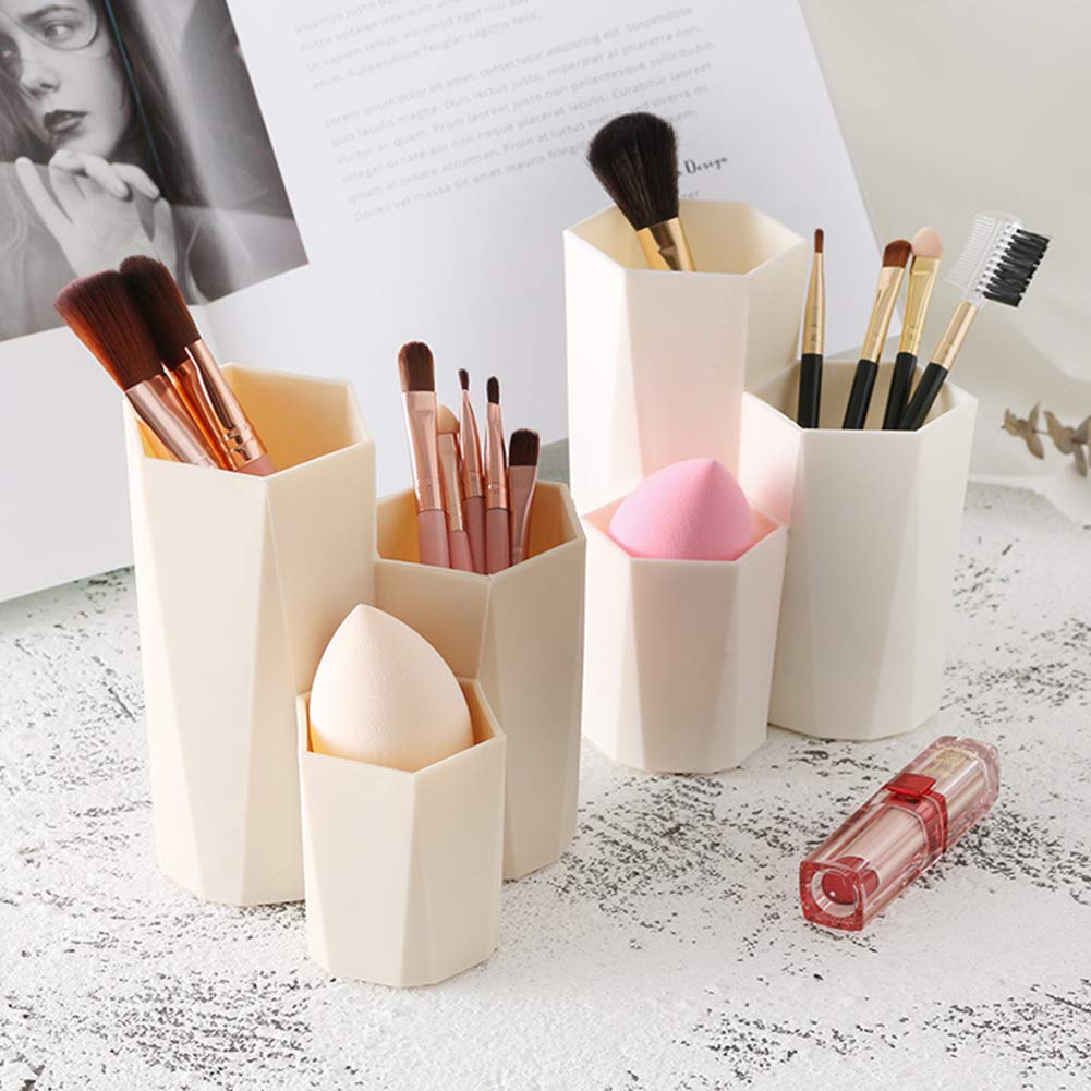 Cosmetic Storage Box with Three Sizes Gray