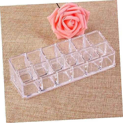 Clear Acrylic Lipstick Organizer Display Rack for Makeup 1