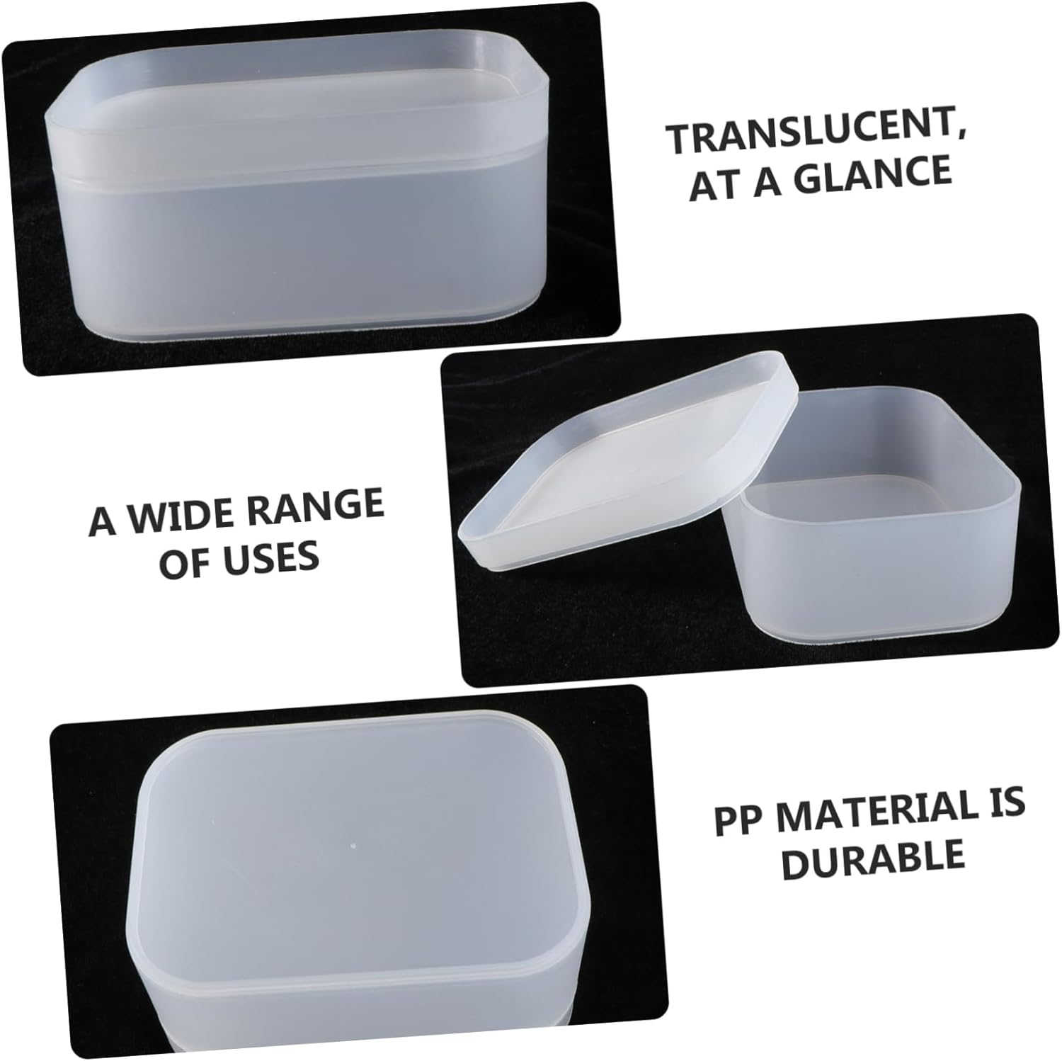 LIFKOME Cosmetic Organizer Storage Box for Makeup and Jewelry
