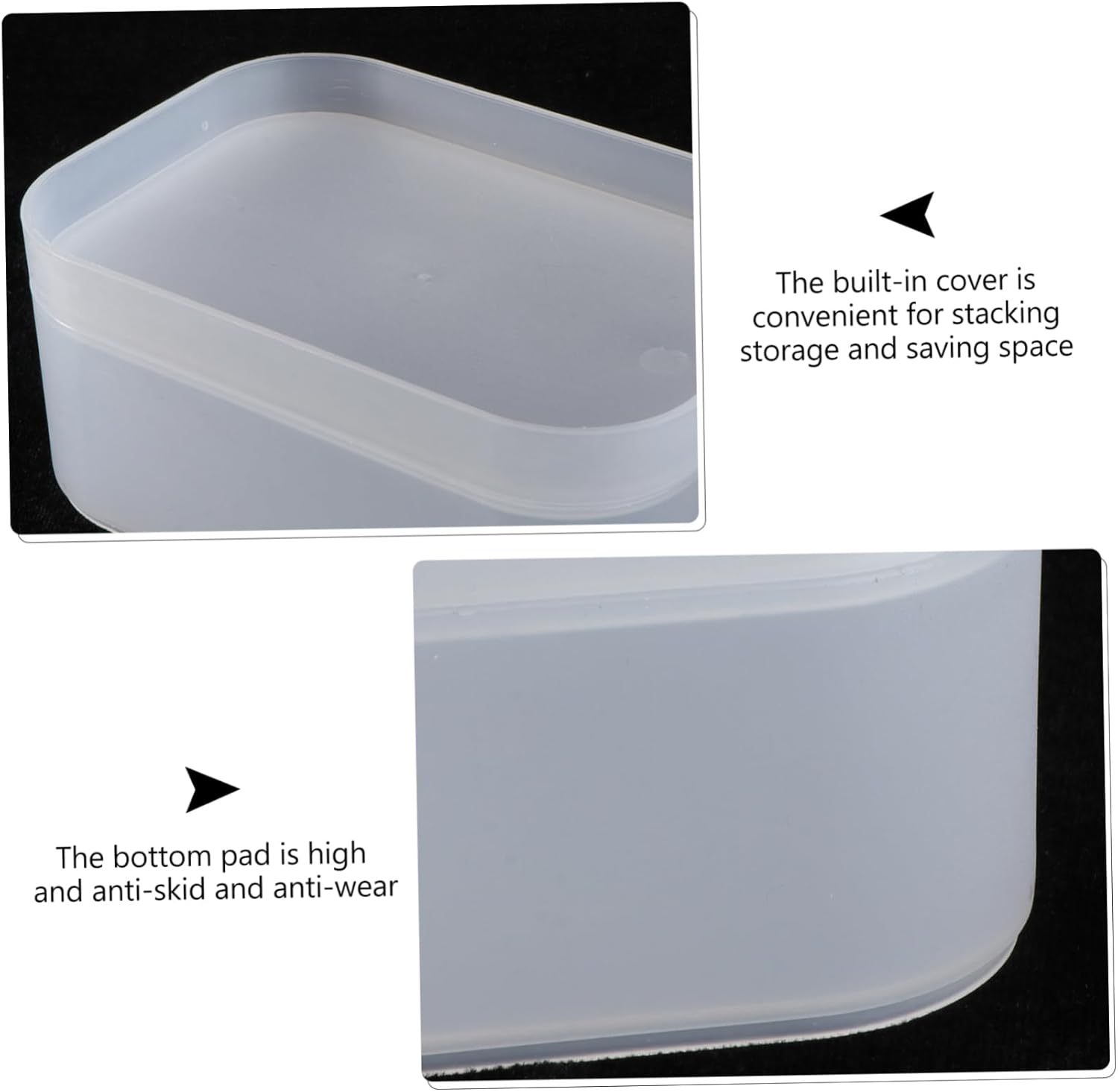 Beavorty 1Pc Transparent Cosmetic Storage Box 1