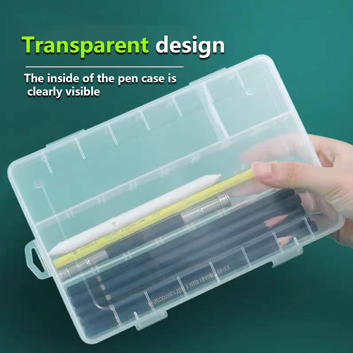 Portable Dustproof Makeup Brush Organizer with Lid