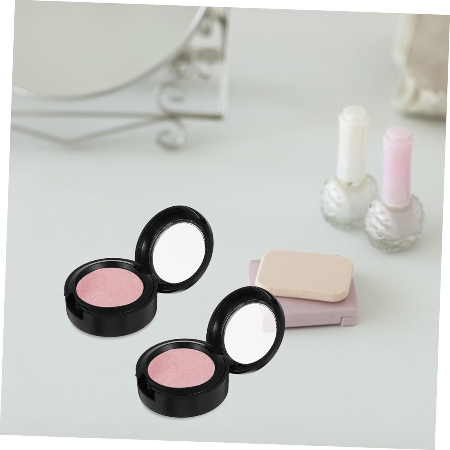 HONITANO 8PCS Eyeshadow Organizer Case for Travel and Home Use
