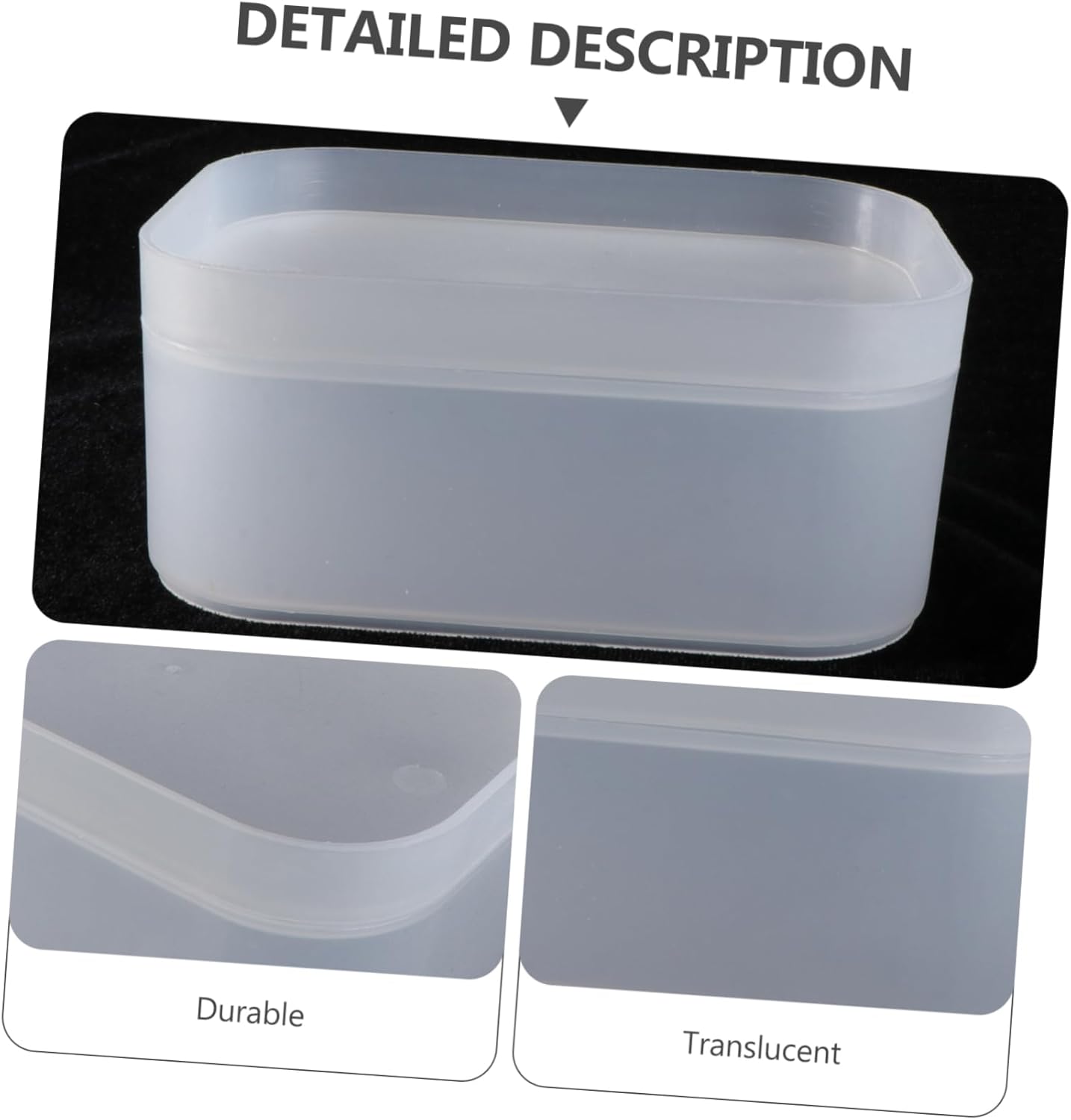 1Pc Desktop Cosmetic Storage Box for Home Organization