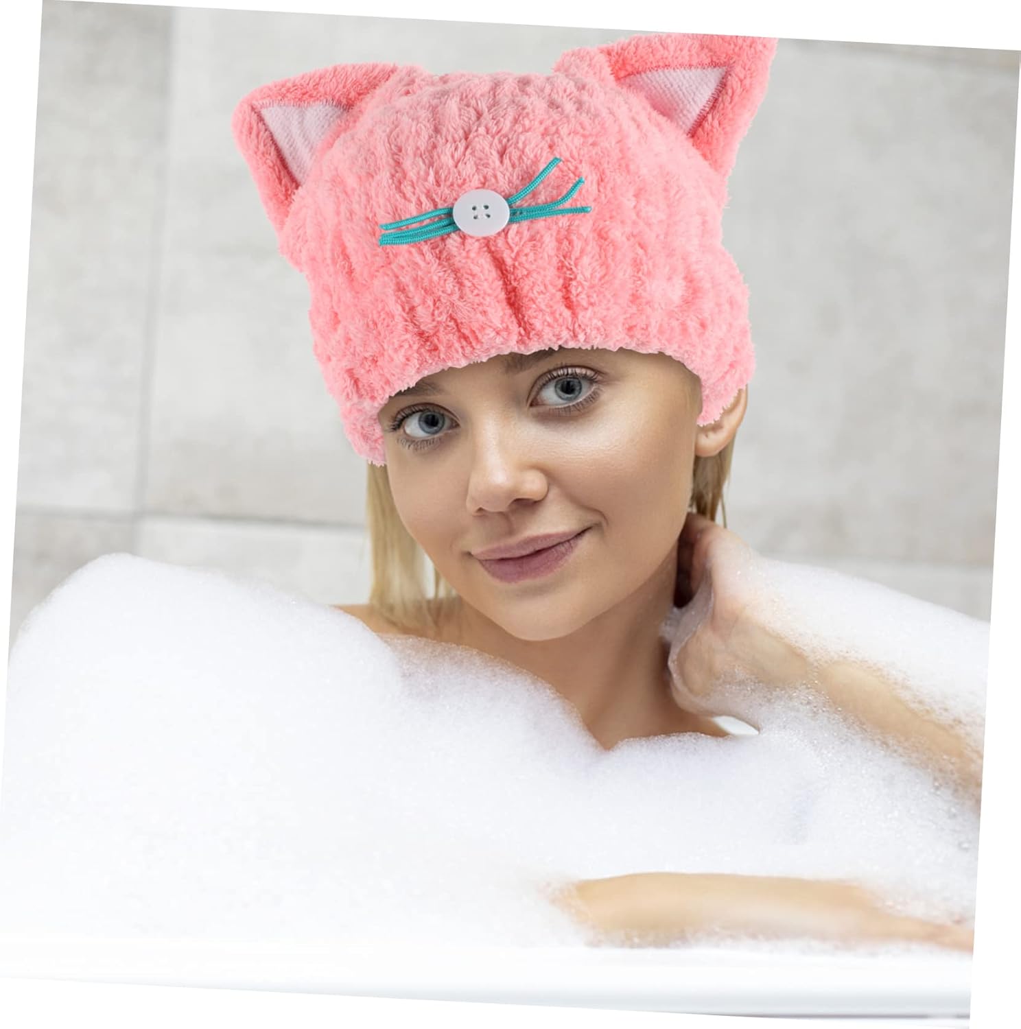 Angoily 2pcs Hair Drying Towel for Women and Girls