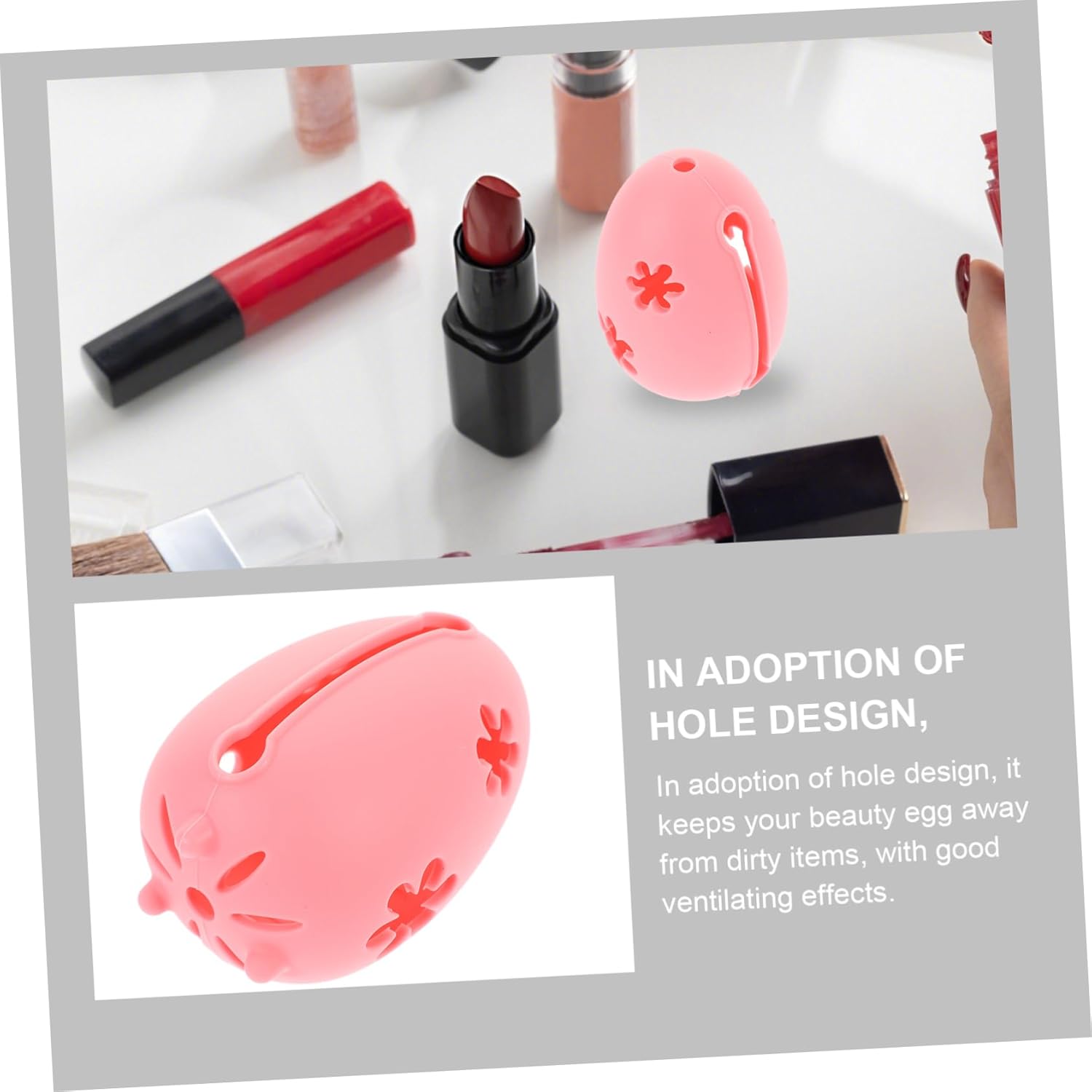 HAKIDZEL Makeup Sponge Holder Case