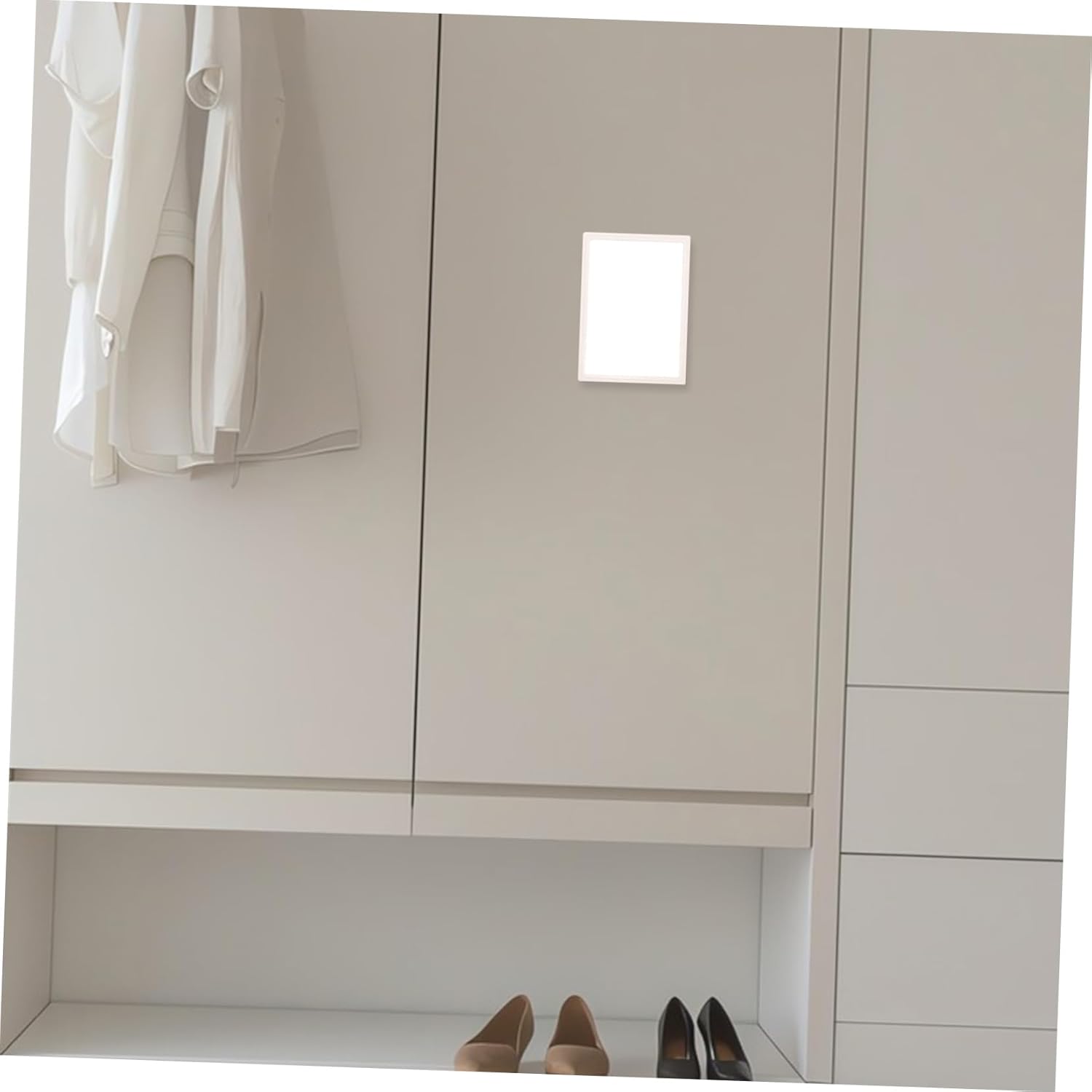 Mobestech Vanity Mirror Steel Cabinet for Makeup Wall Mount