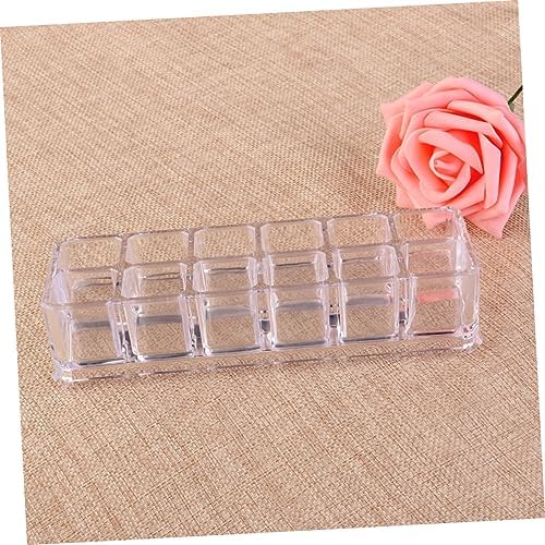 VICASKY Clear Acrylic Lipstick Display Organizer