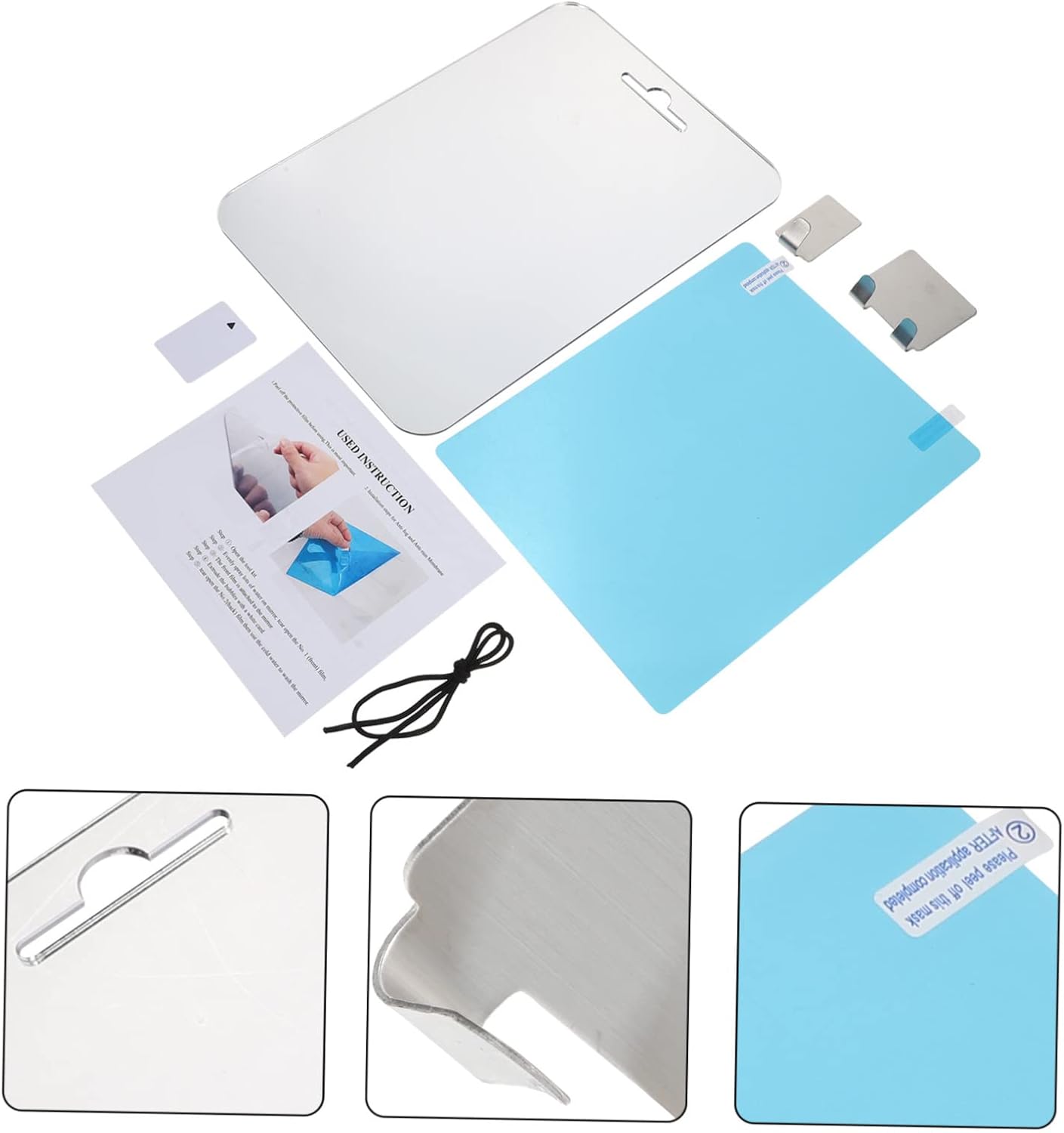 Healeved Travel-Friendly Anti-Fog Mirror Razor for All Ages