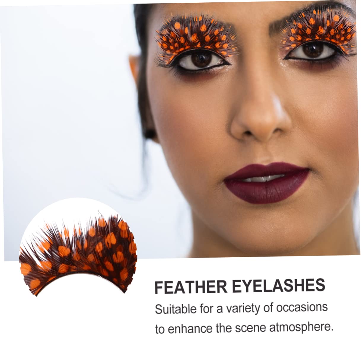 FOYTOKI Dramatic Spiky Costume Party Lashes 2 Pairs 1
