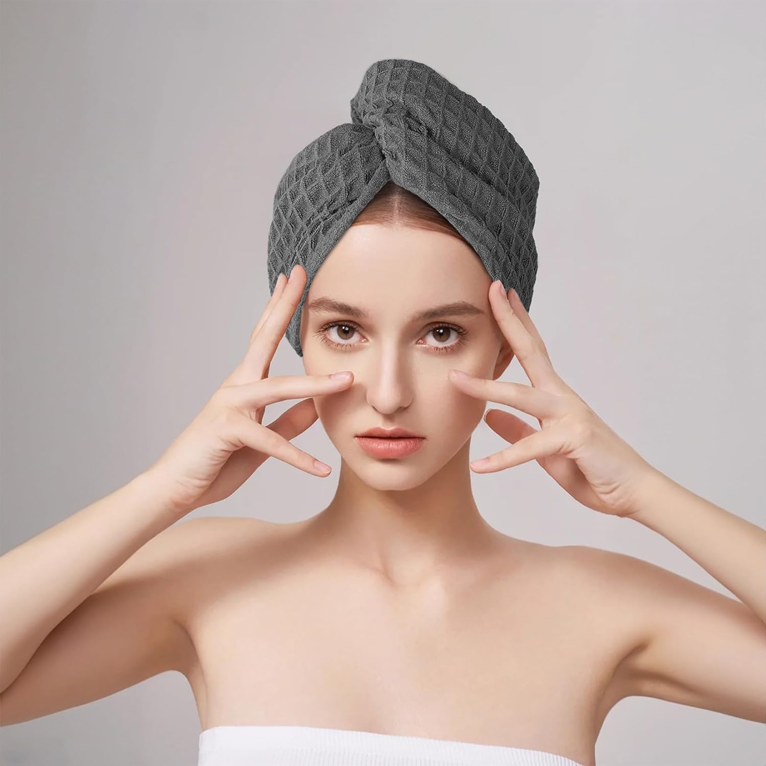 MaopaoBeauty Microfiber Hair Drying Towel 275x105in Extra Large