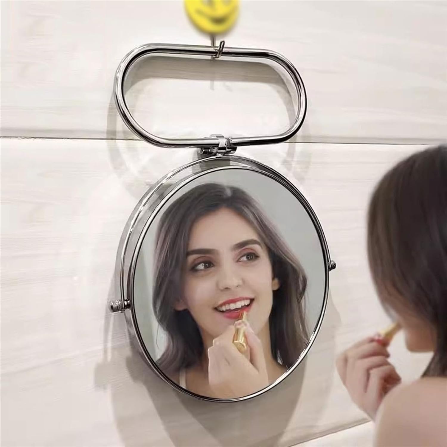 Luxury Folding Makeup Mirror with Light
