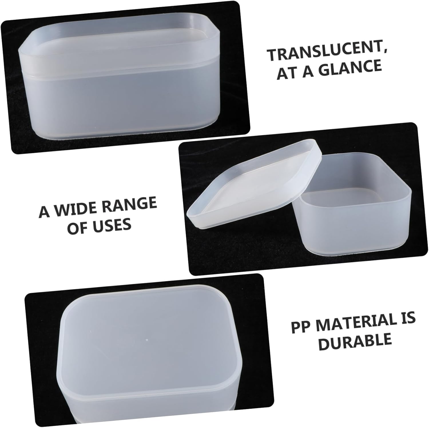 Beavorty 1Pc Transparent Cosmetic Storage Box 1