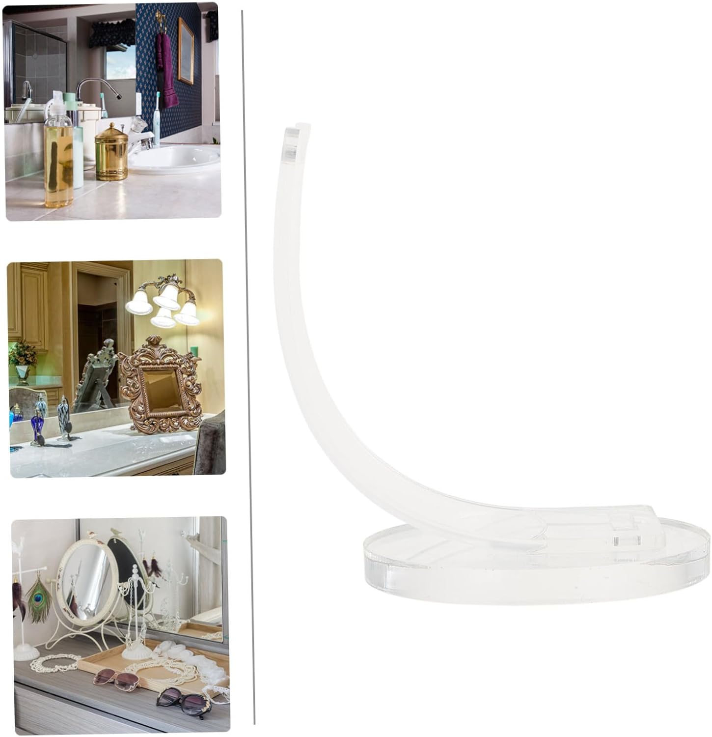 Baluue Acrylic Makeup Brush Storage Holder