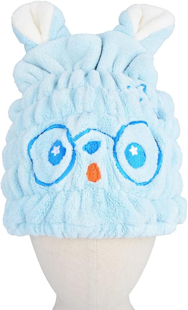 HOPESHINE Microfiber Hair Towel Wrap 3-Pack for Kids 1