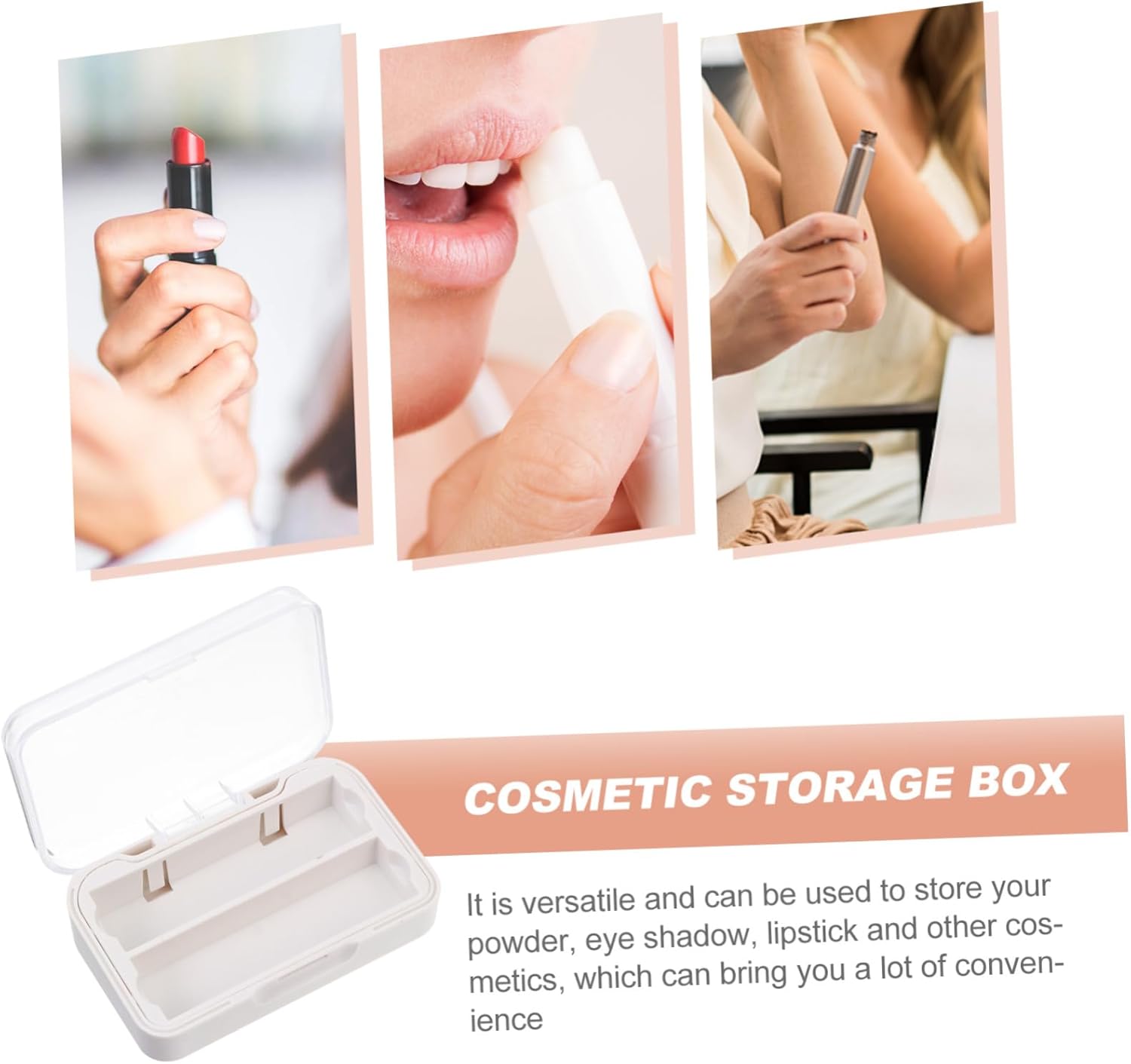 Gatuida Cosmetic Organizer Box for Tidy Makeup Table