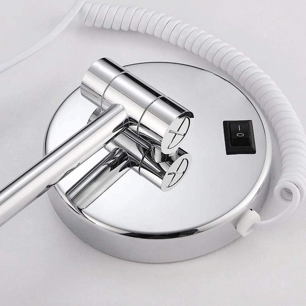 DEIHGE Makeup Mirror With LED Lights 10x Magnification