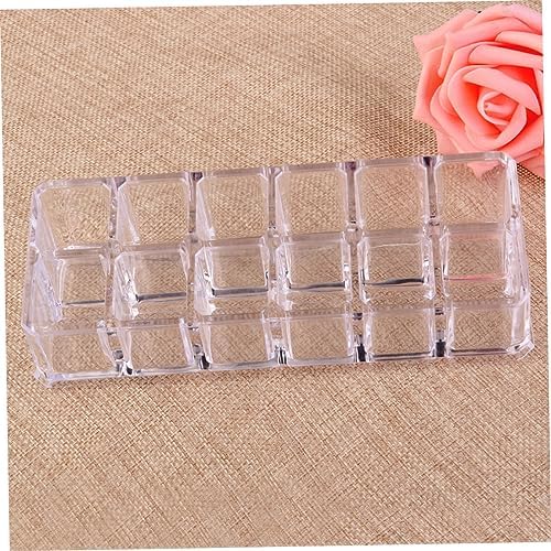 VICASKY Clear Acrylic Lipstick Display Organizer
