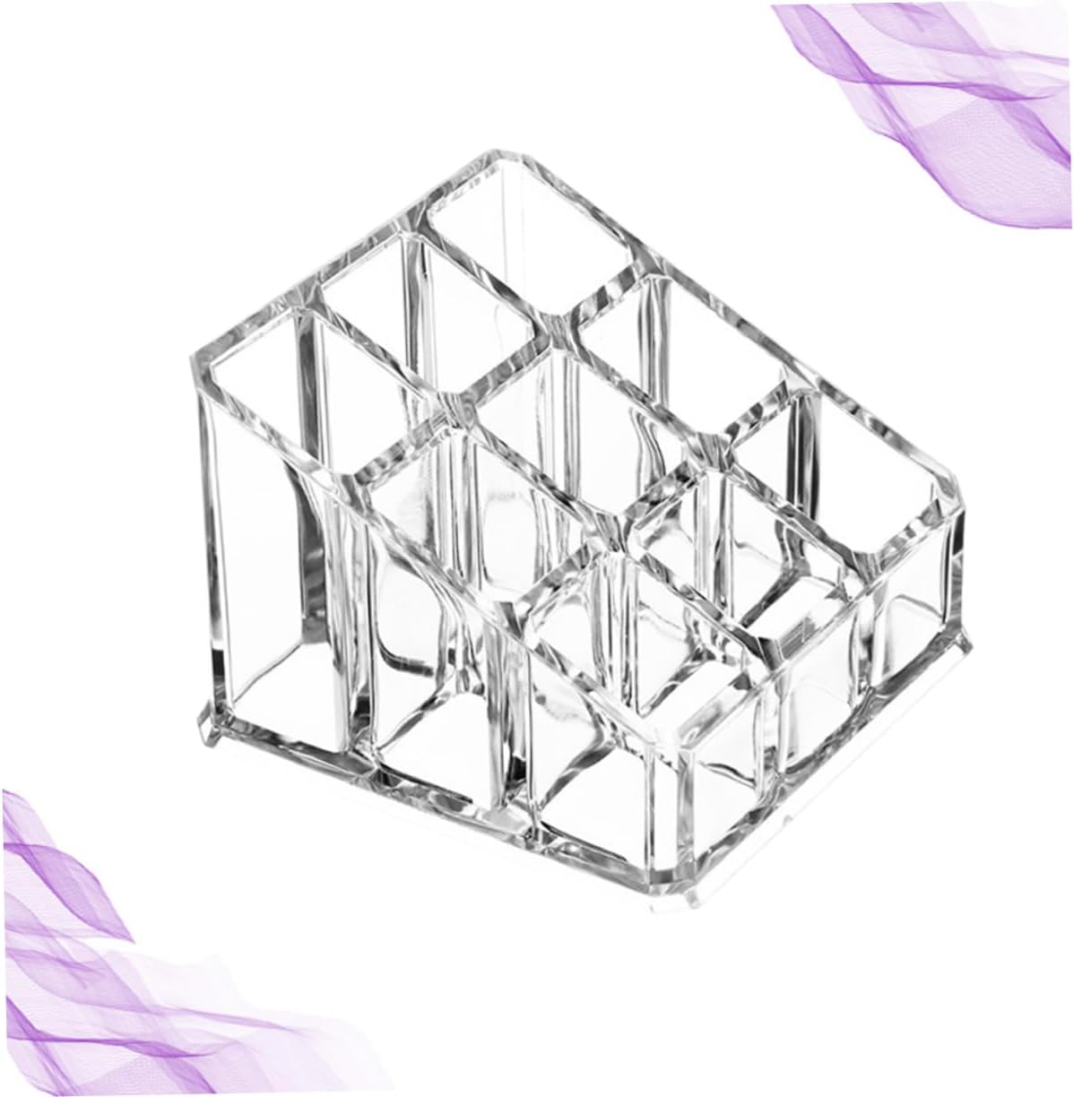 Ipetboom Transparent Lipstick Storage Box Durable