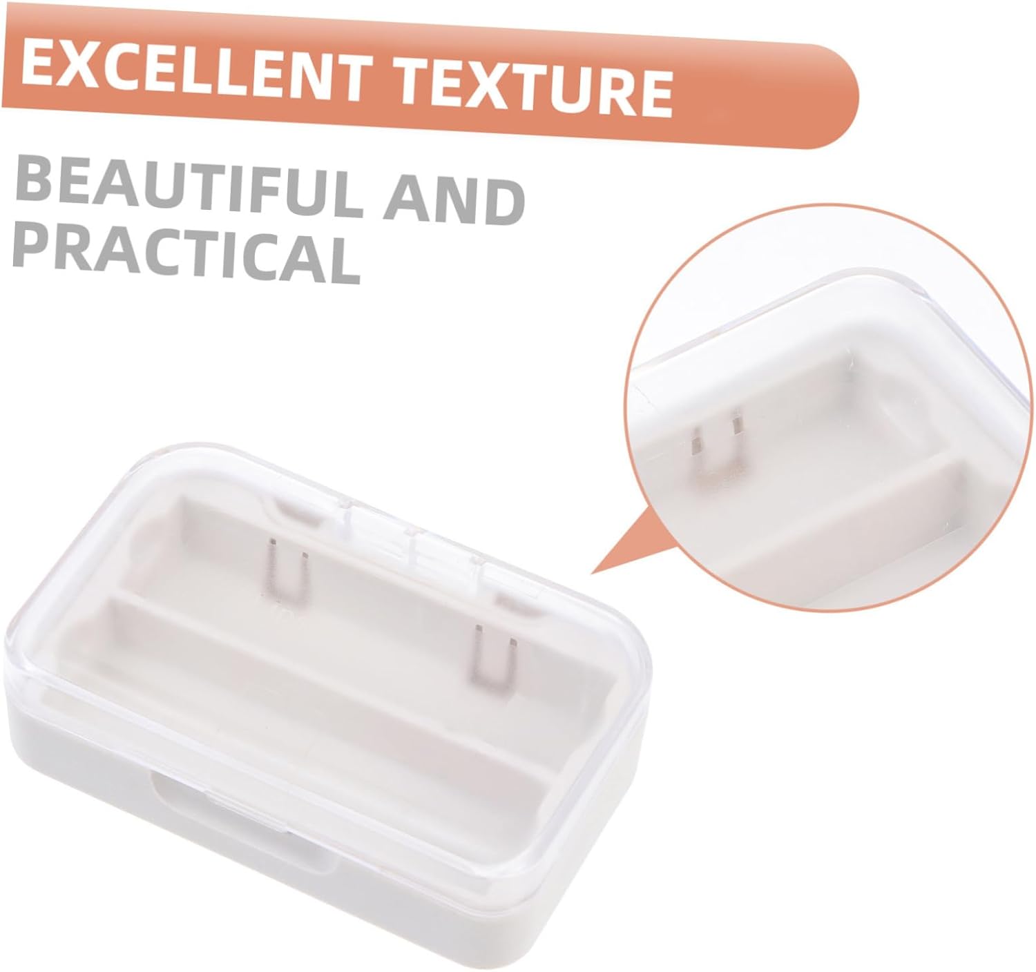 VICASKY Makeup Storage Box with Mirror Organizer