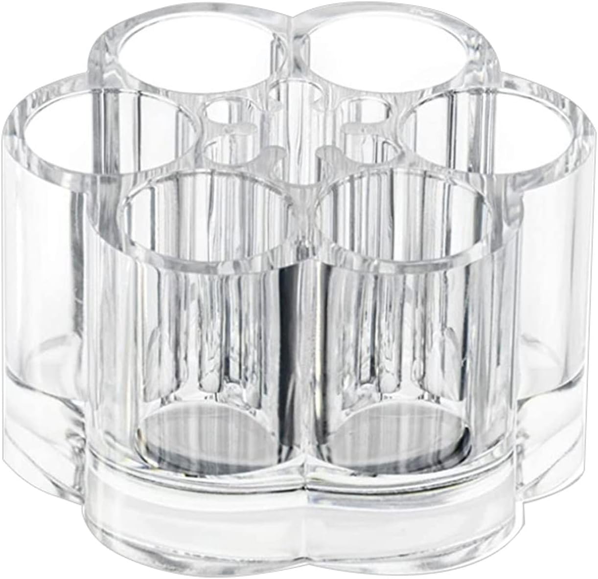 YIWULA Lipstick Holder 6-Hole Cosmetic Organizer
