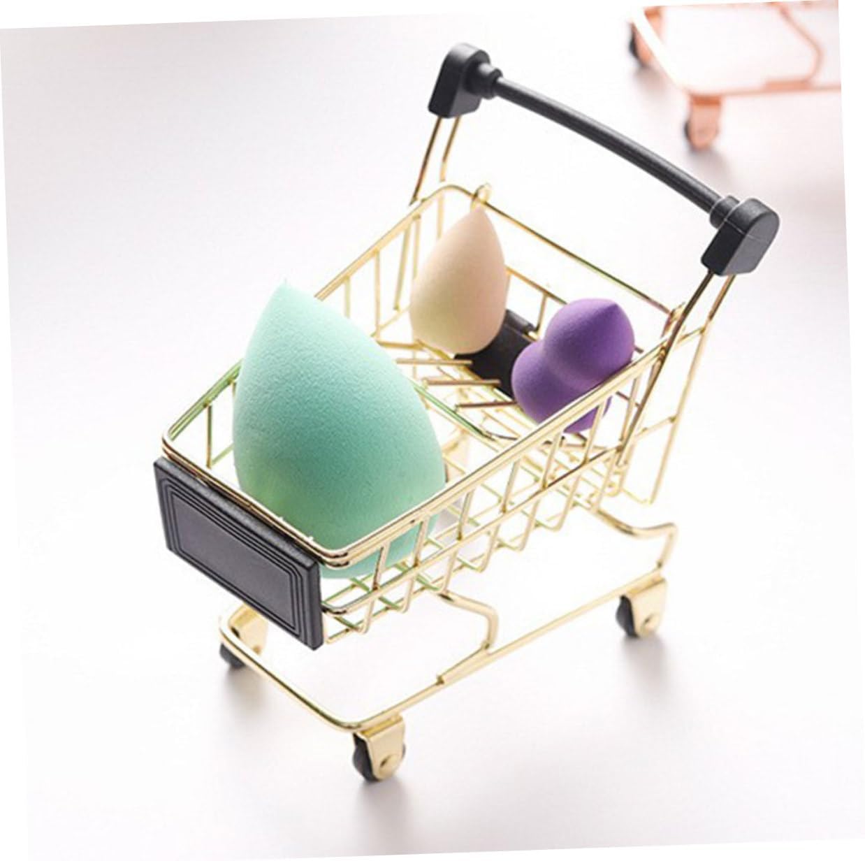 Makeup Sponge Holder Yellow Storage Rack