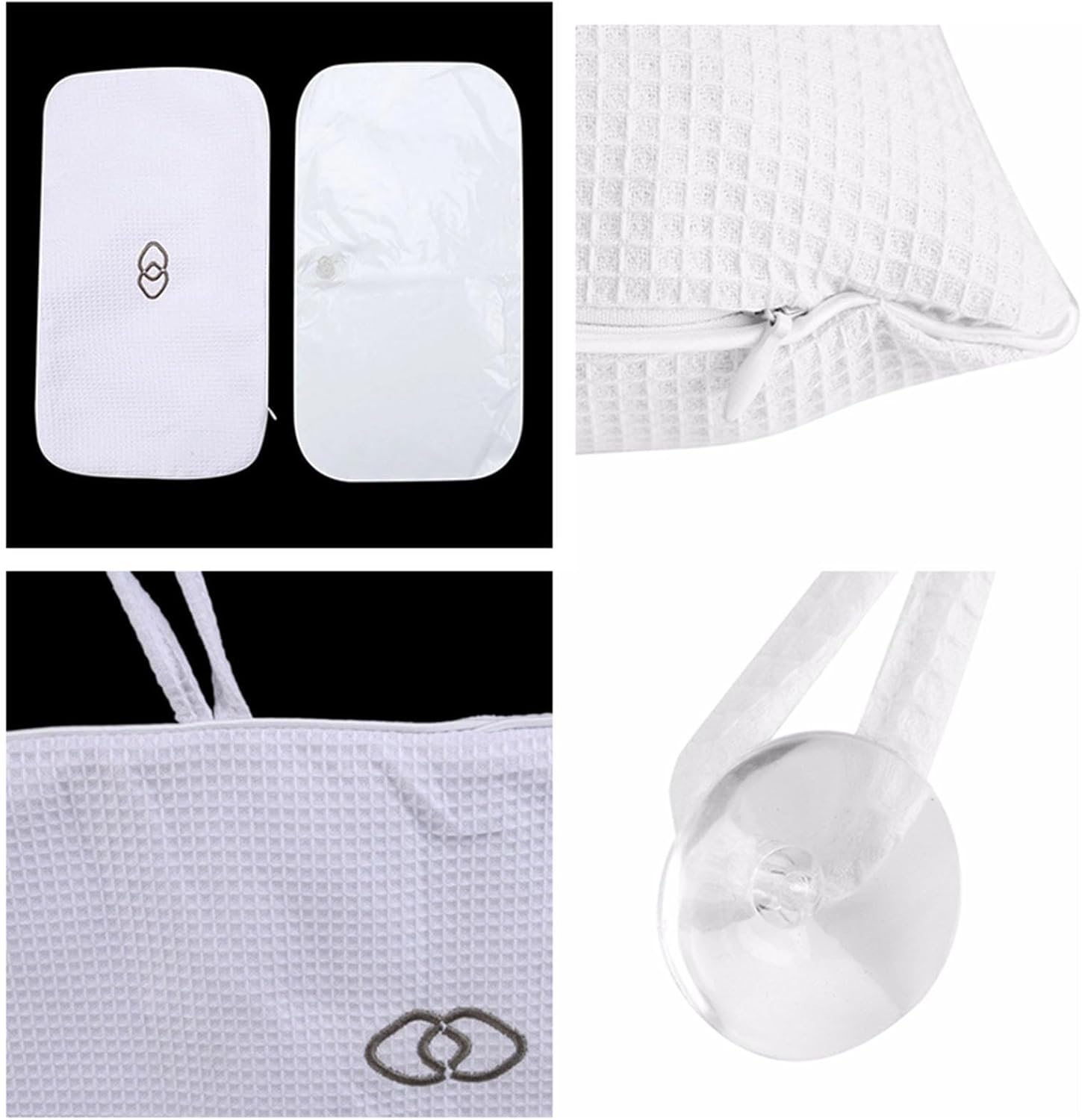 Gooddyiyukey Inflatable Bath Pillow Set