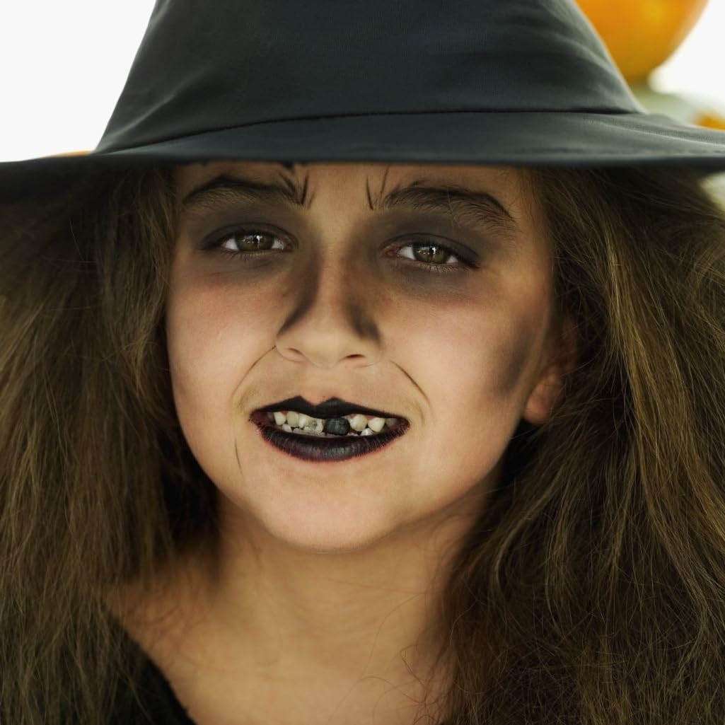 DALVGFN Black Tooth Paint - Quick Dry Non-Toxic Temporary Teeth Makeup