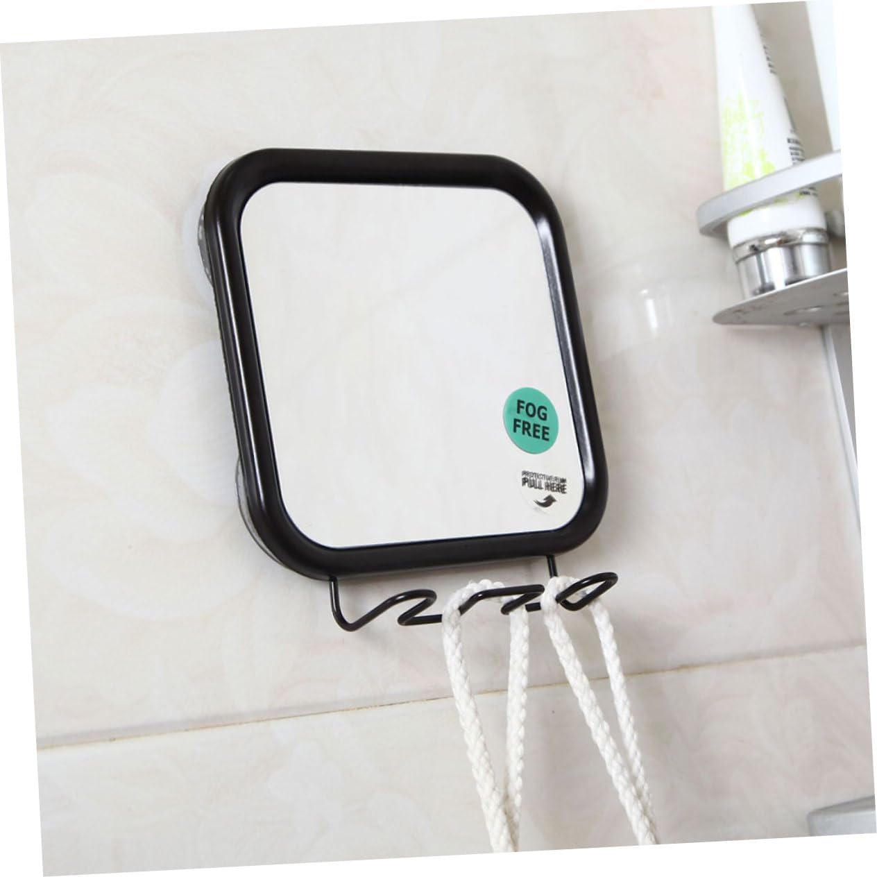 Healeved Fogless Shower Mirror with Suction Hook
