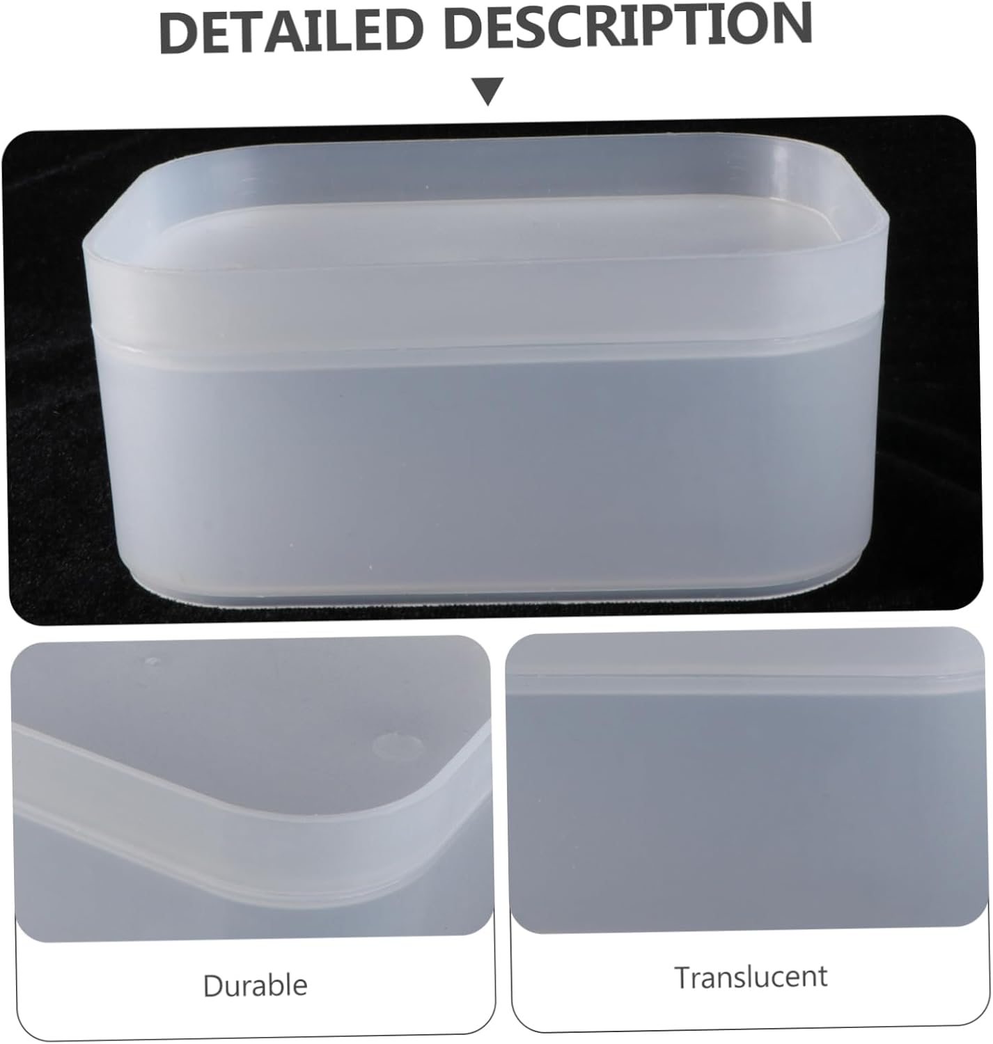 Baluue 1pc Makeup Organizer Box Cosmetic Storage Case