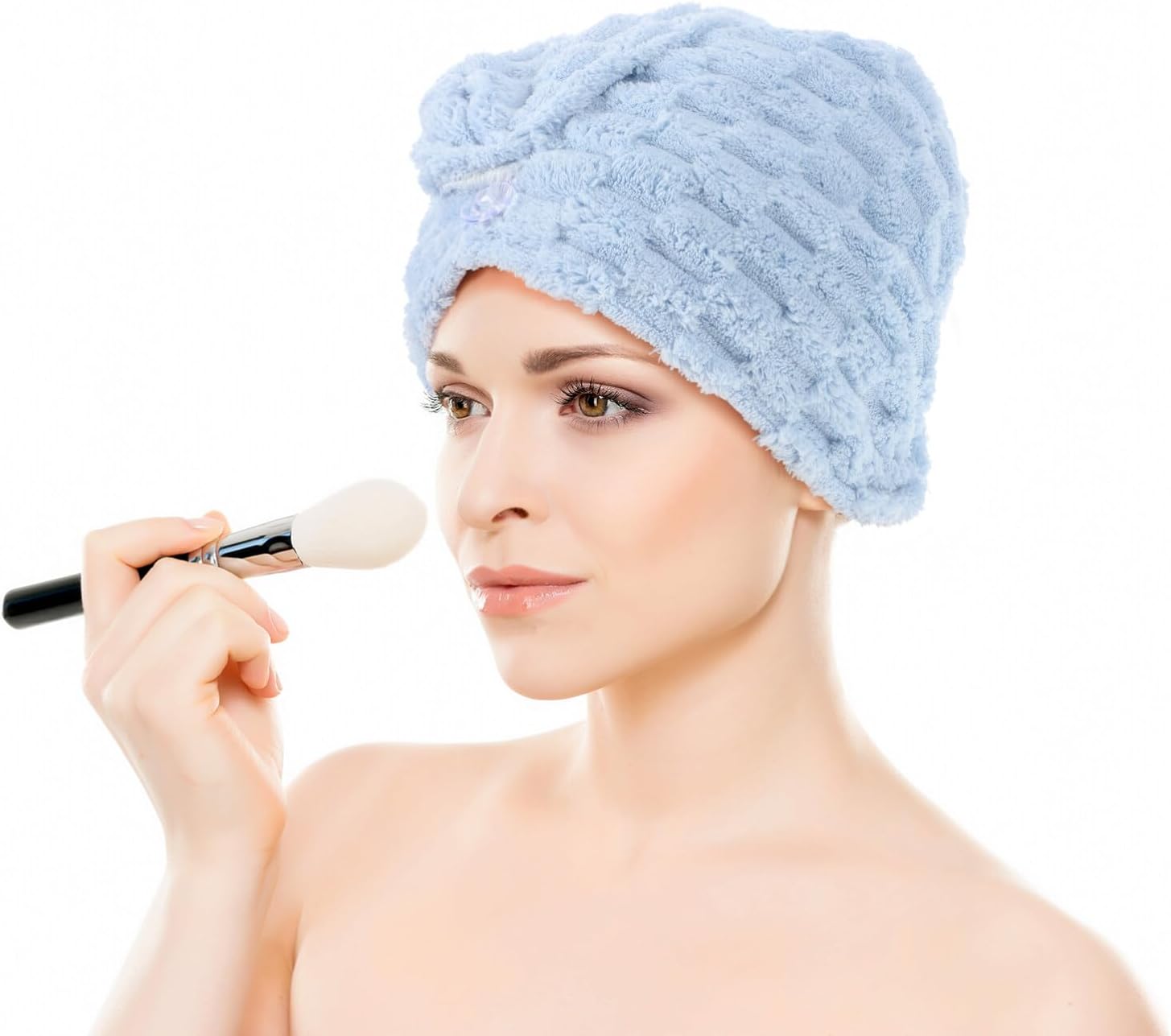 Minkissy Hair Drying Towel Wrap for Women 1