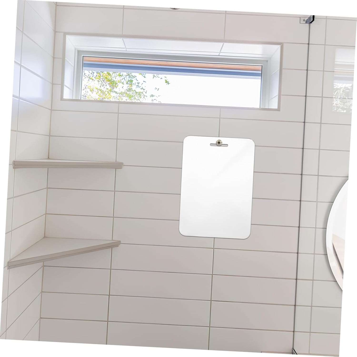 BIUDECO Large View Acrylic LED Mirror