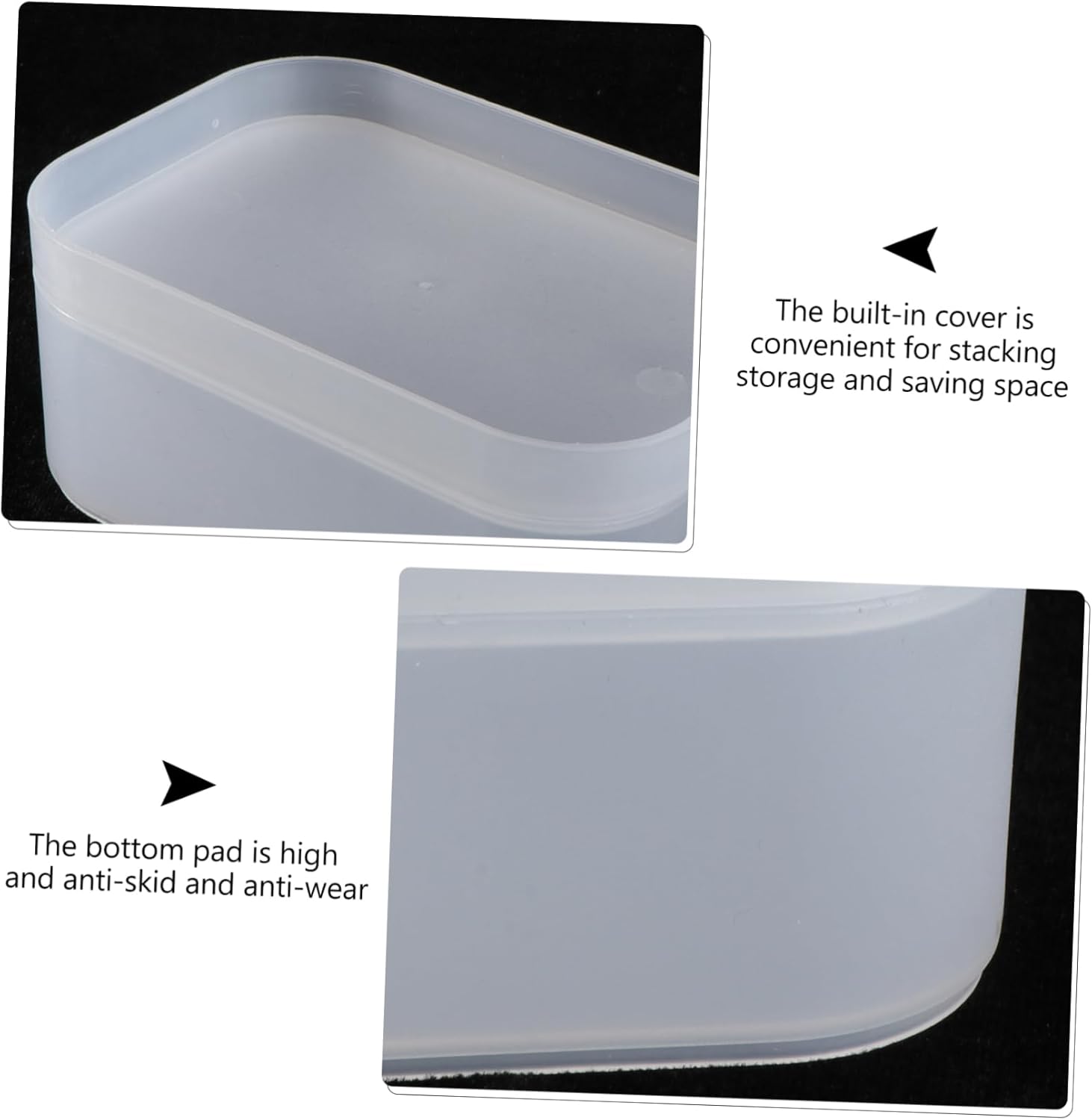 1Pc Desktop Cosmetic Storage Box for Home Organization