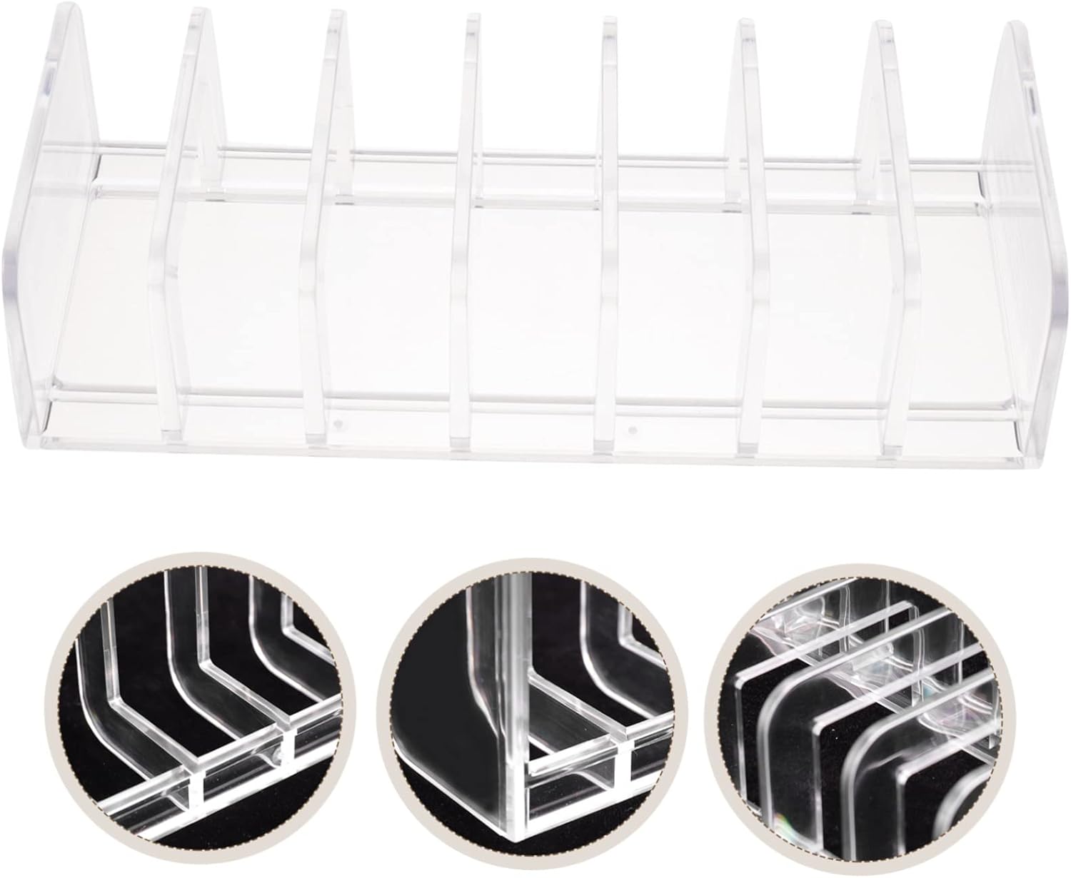 Healeved Cosmetic Case for Eyeshadow Palettes and Makeup Organizing
